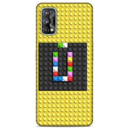 Lopard Oppo Realme 7 Pro Uyumlu Kılıf BloX (34) Slim Armor Kılıf Ü Harfi