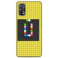Lopard Oppo Realme 7 Pro Uyumlu Kılıf BloX (34) Slim Armor Kılıf Ü Harfi