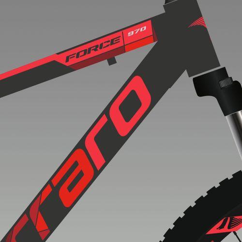 Carraro FORCE 970C 18Vites 29 Jant Dağ Bisikleti 52cm Kırmızı-Gümüş