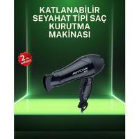 Kompakt Katlanabilir Saç Kurutma Makinesi Ev Ve Seyahat Uyumlu