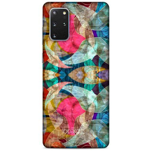 Samsung Galaxy S20 Plus Kılıf Pastel Renkler (10) Full Koruma Kılıfı Fuşya Yeşil