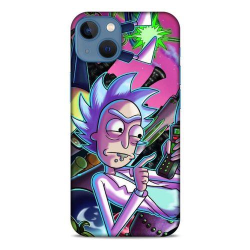 Apple iPhone 13 Mini Uyumlu Kılıf Rick And Morty (20) Koruyucu Kılıf MC Haps