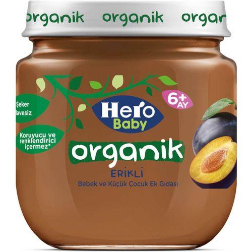 Hero Baby Organik Erik Püresi Kavanoz Mama 120 Gr