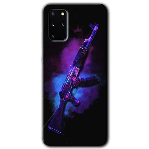 Samsung Galaxy S20 Plus HD Baskılı Kılıf + 9D Tam Ekran Koruyucu - AK