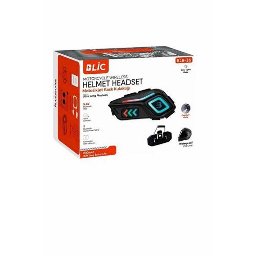 Motor Kask Kulaklık Rgb Modlu Motosiklet Kulaklık Su Geçirmez 5.4 Bluetooth Intercom Blb_36