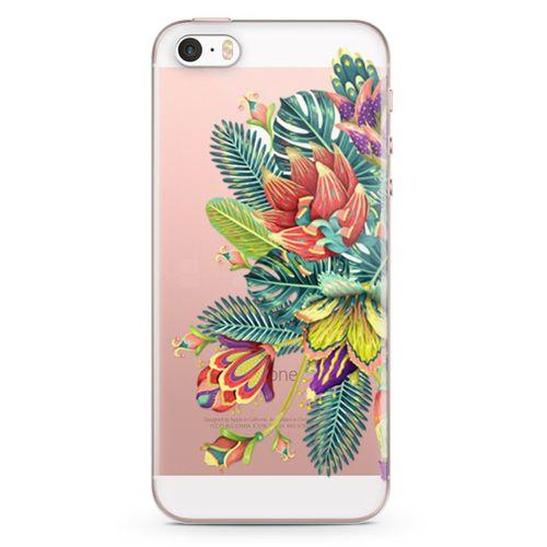 Apple iPhone SE Kılıf Deve Tabanı Arka Kapak Koruma Desenli Full Koruyucu