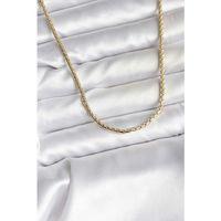 14K Gold Renk Kaplama Zincir Model CM Kadın Kolye