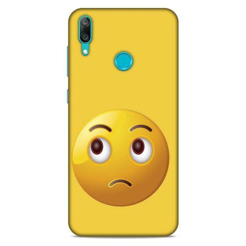 Emojix (40) Huawei Y7 2019 Kılıf Silikon Kapak Desenli