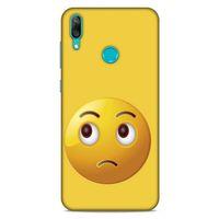 Emojix (40) Huawei Y7 2019 Kılıf Silikon Kapak Desenli