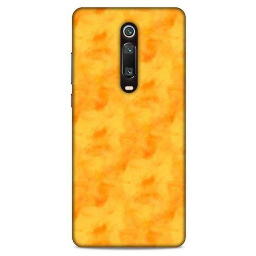 Mermer Desenli (10) Tema Full Koruma Kılıfı Turuncu Xiaomi Mi 9T Pro Kılıf