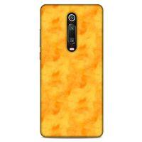 Mermer Desenli (10) Tema Full Koruma Kılıfı Turuncu Xiaomi Mi 9T Pro Kılıf