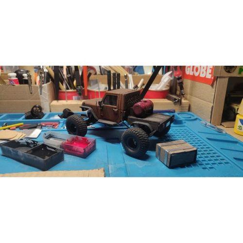 Orlandoo Hunter 1 35 Arka Yatak Yakıt Tankı (Bu ürün Sadece Plastik parçadır - Almadan Önce Soru Sorabilirsiniz)