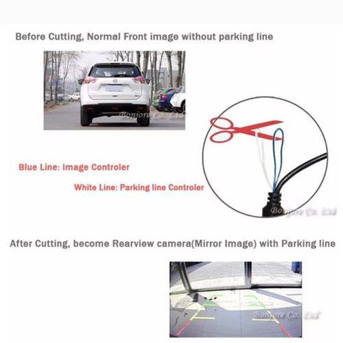 Traktör Biçerdöver İş Makinası 7inç Monitör 2 Adet Kamera Sistemi