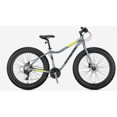 Kron FXC 500 Disk Fren 26 Jant Dağ Bisikleti Nardo Gri-Neon Sarı 43 cm