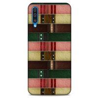 Samsung Galaxy A50 Kılıf Patchwork (41) Tank Kılıf Koyu Yeşil Pembe