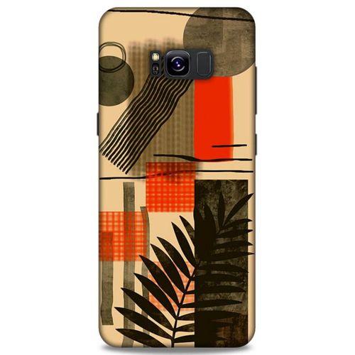 Lopard Samsung Galaxy S8 Plus Uyumlu Kılıf Soyut Sanat (44) Desenli Tough Armor Kılıf