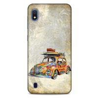 Retro (36) Desen Glitter Kılıf Renkli Samsung Galaxy A10 Kılıf