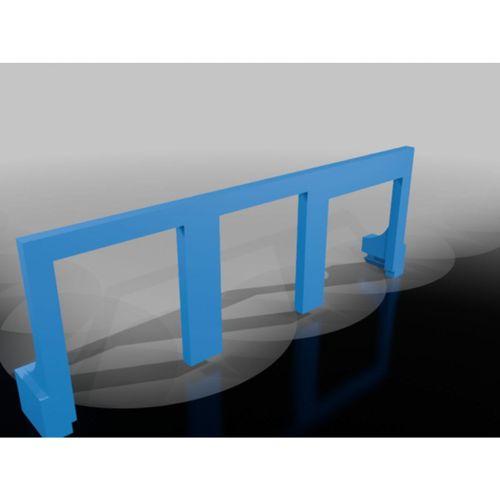 Raspberry Pi İçin UCTRONICS 1U Rack Mount Dolgu Plakası (Bu ürün Sadece Plastik parçadır - Almadan Önce Soru Sorabilirsiniz)