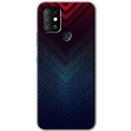 İnfinix Hot 10 Kılıf HD Desen Baskılı Arka Kapak - Abstract 4