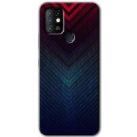 İnfinix Hot 10 Kılıf HD Desen Baskılı Arka Kapak - Abstract 4