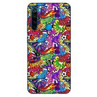Graffitix (25) Desenli Silikon Kapak Xiaomi Redmi Note 8 Kılıf