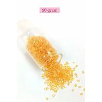 Kesme Cam Boncuk 2mm - 60 Gram - Şeffaf Açık Sarı - BNC383