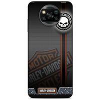 Xiaomi Redmi Poco X3 Uyumlu Kılıf Motorsiklet (46) Core Armor Kılıf Harley