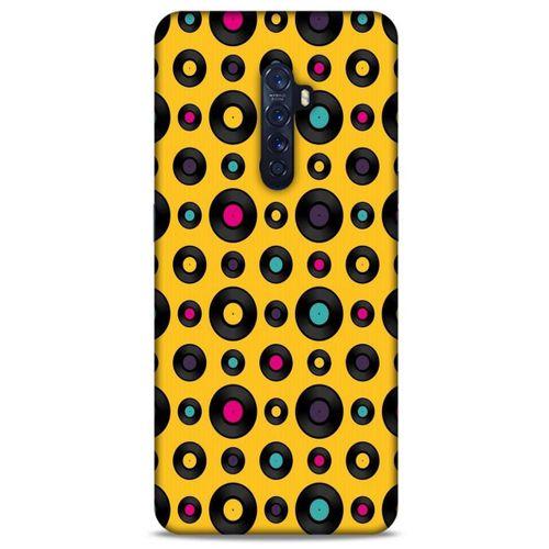 Retro (42) Desen Rugged Armor Kılıf Renkli Oppo Reno 2 Kılıf