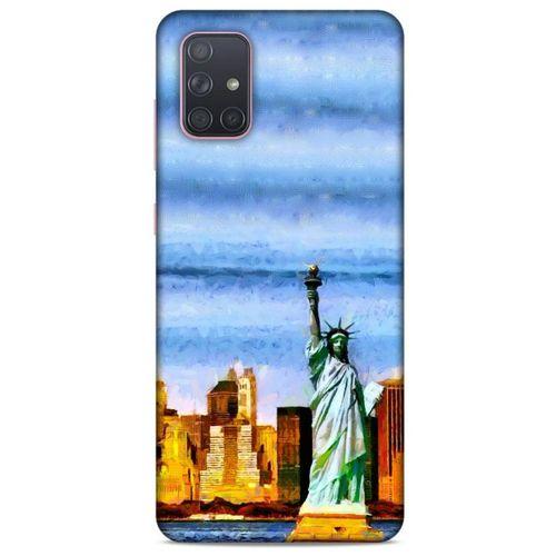 Cityx (48) Samsung Galaxy A71 Kılıf Silikon Kapak Desenli