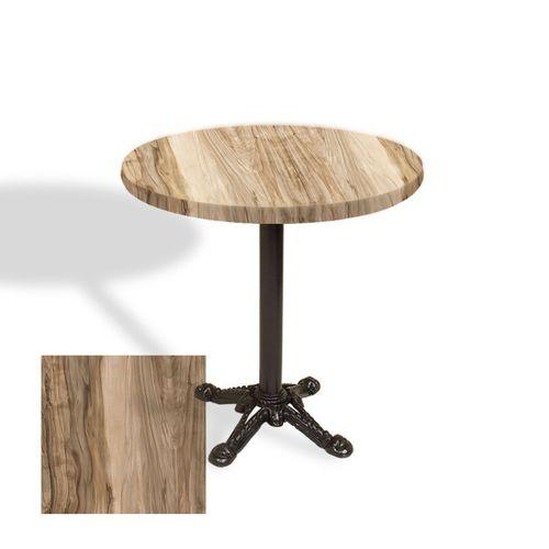 Dockers Çipa Laminat Yuvarlak Masa Çap 70cm ESB - Indiana Shesman