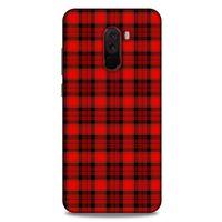 Gömlek (3) Desenli Silikon Kapak Telefon Kabı Xiaomi Pocophone F1 Kılıf