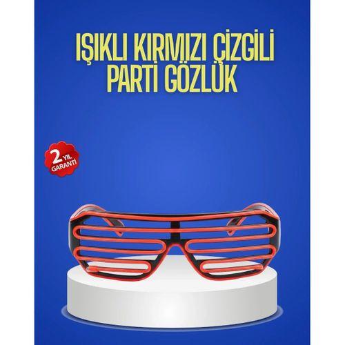 Gece Organizasyonları İçin Renkli Led Gözlük