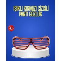 Gece Organizasyonları İçin Renkli Led Gözlük