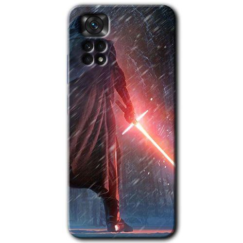 Redmi Note 11 5G Global Kılıf HD Desen Baskılı Arka Kapak - Kylo Ren