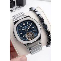 Lee Cooper Otomatik Erkek Kol Saati 50 Mt Suya Dayanıklı Çelik Kordon Bileklik Hediyeli VS.BLKT.0901