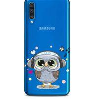 Zoologix (71) Samsung Galaxy A30s Şeffaf Kılıf Silikon Desenli