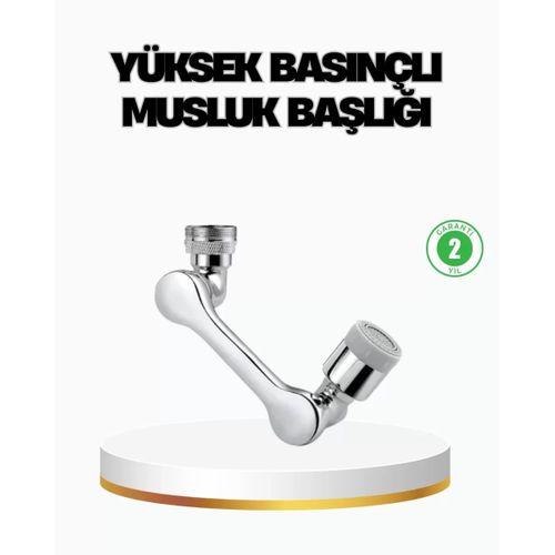 Üç Segmentli 1080 Derece Musluk Atı Esnek Döner Havalandırıcı Pratik Kullanım