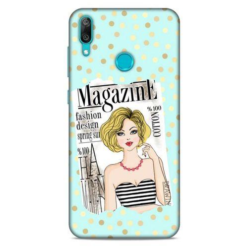 Sokak Modası 01 Huawei Y7 Prime 2019 Kılıf Desenli Silikon