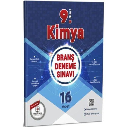 9.Sınıf Kimya Branş Deneme Sınavı Özdebir Yayınları