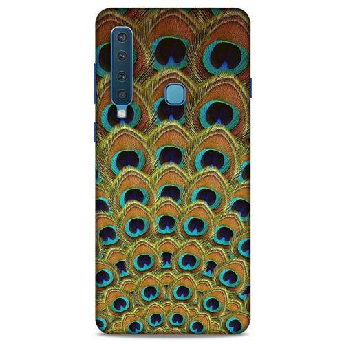 Samsung Galaxy A9 2018 Kılıf Desenli Özel Seri Tüyler (4) Koruma Kılıfı