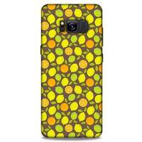 Frutix Turunç 01 Samsung Galaxy S8 Kılıf Desenli Silikon