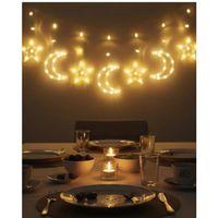 Dekoratif Büyük Ay Yıldız Ramazan Led Işık