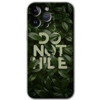 Potkal Hediye Fabrikası iPhone 14 Pro HD Baskılı Kılıf + 9D Tam Ekran Koruyucu - Do Not Hide