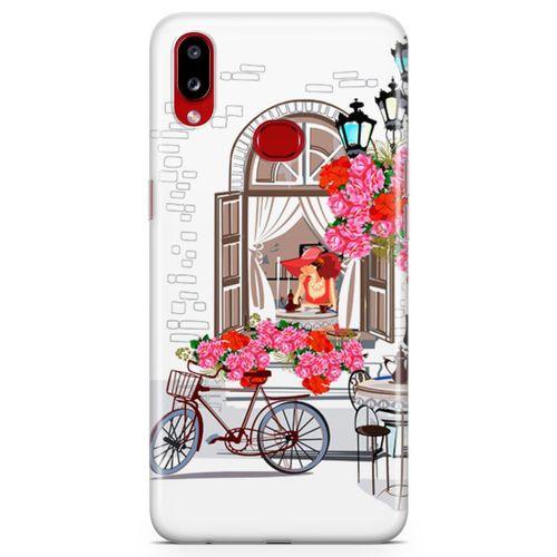 Samsung Galaxy A10s Kılıf Bisiklet Arka Kapak Koruma Desenli Full Koruyucu