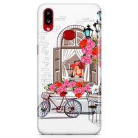 Samsung Galaxy A10s Kılıf Bisiklet Arka Kapak Koruma Desenli Full Koruyucu