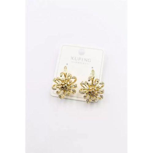 Çiçek Küpe - Altın