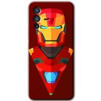 Vivo V23 5G Kılıf HD Desen Baskılı Arka Kapak - İron Man Çizim