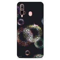 Y.Liva-2021 Özel Seri Siyah Soyut-68 Samsung Galaxy A60 Kılıf Silikon Kapak