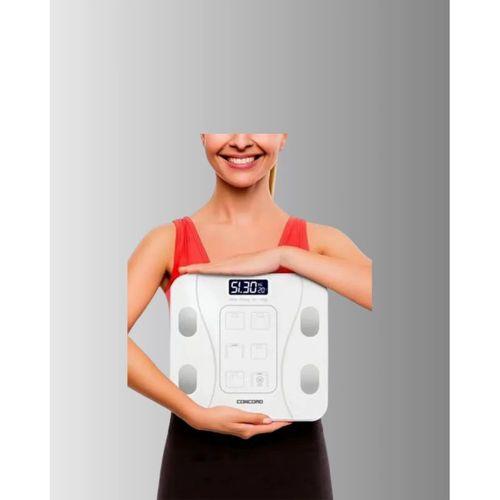 Bluetooth Akıllı Tartı – 8 Fonksiyonlu Dijital Baskül, 180 Kg Kapasiteli