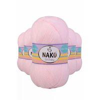 5 Adet Elite Baby El Örgü İpi Tüylenmeyen Bebek Yünü Soft Pembe 2892